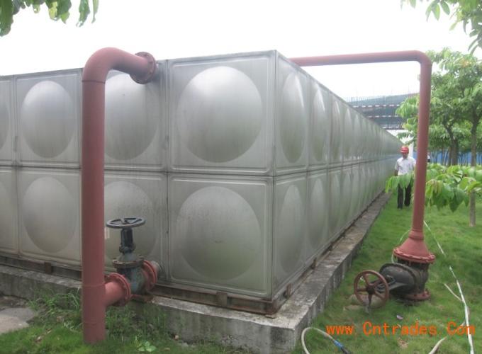  供应产品 03 供应海南装配式不锈钢(保温)水箱 ,编号cn-5